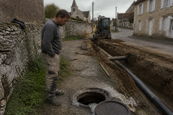 Fosse septique Flamanville
